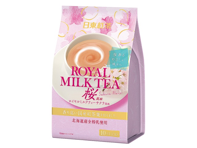 日東紅茶　ロイヤルミルクティー桜風味