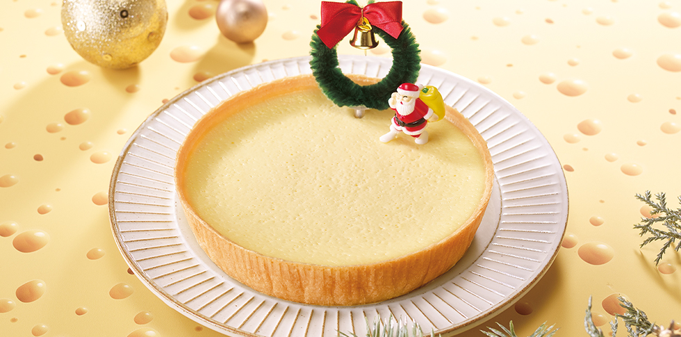 セブン-イレブンのクリスマスケーキ「モロゾフ　クリスマス 北海道マスカルポーネのチーズケーキ」